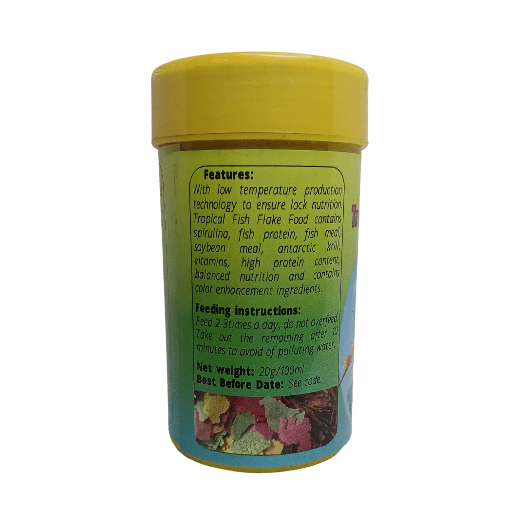 AquaPlus Tropical Fish Flakes 20g (2)